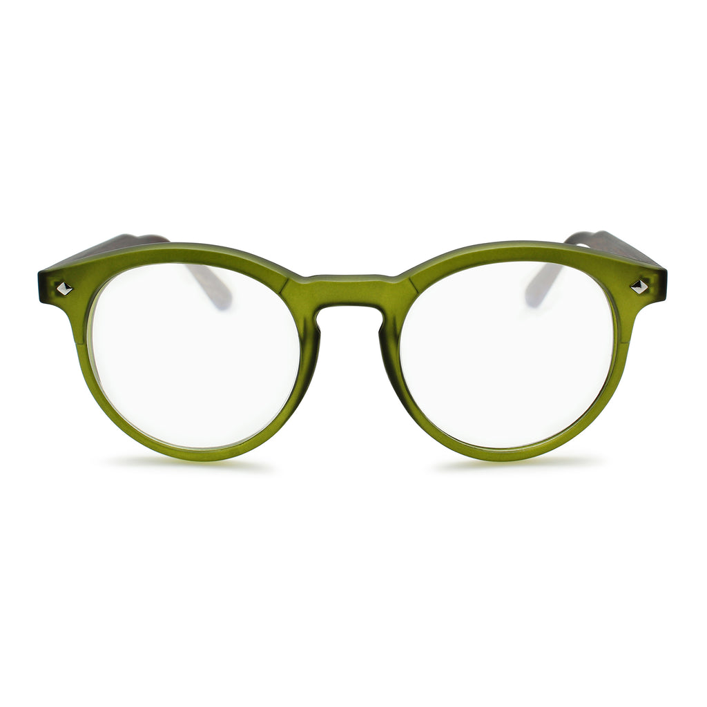 Keyhole glasses face sales shape