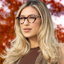 0.75 reading glasses for women cat eye