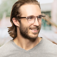 Large Round Anti Blue-Light Reading Glasses Men & Women | R-729P