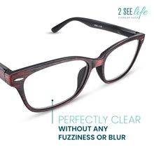 Classic Wooden Texture Men's Reading Glasses | R-784