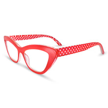 Polka Dots Cat Eye Reading Glasses | R-866