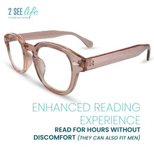 Retro Blue Light Reading Glasses For Women | R-895P