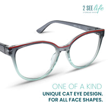 Oversized Cat-Eye Reading Glasses For Women | R-976