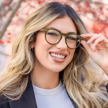 reading glasses for women green