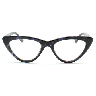 Premium Cat Eye Glasses Readers for Women | R-620 | Purple