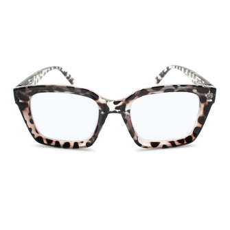 Oversized Square Blue Light Women's Reading Glasses | R-877P