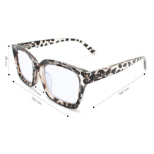 Oversized Square Blue Light Women's Reading Glasses | R-877P